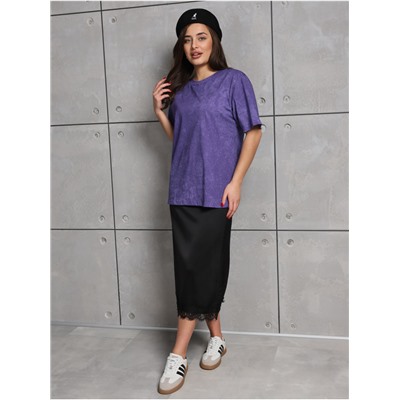 Футболка "Винтаж" фиолет женская