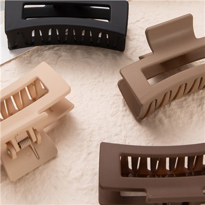 Набор крабов для волос 4 штуки, Размер 8,5 см.