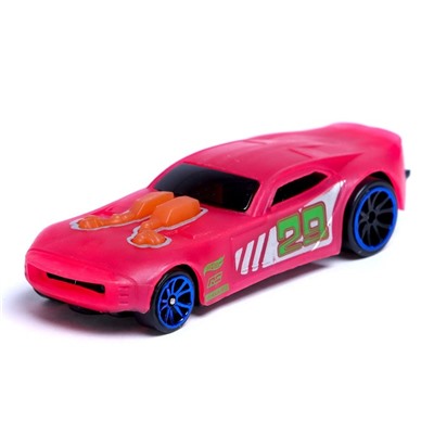 Машина металлическая Hot Cars, меняет цвет от воды, масштаб 1:64, МИКС