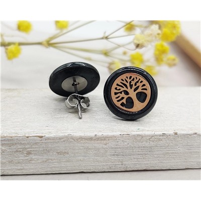 Серьги с керамикой