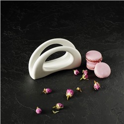 Салфетница Magistro «Бланш», 13×3.5×8 см, фарфор, белая