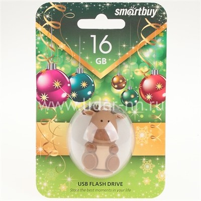 USB Flash 16GB SmartBuy NY series Олень 2.0
