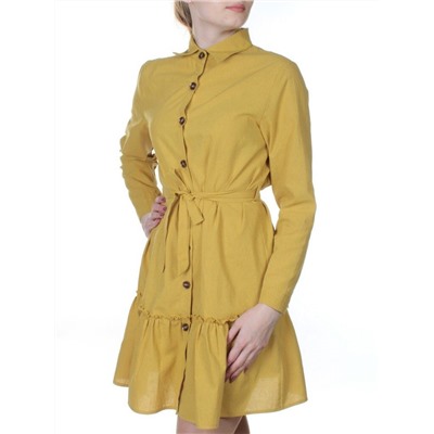 806 Платье хлопковое с рюшами Fashion