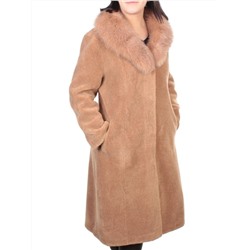37235 BROWN Шуба женская искусственная Yi Ge