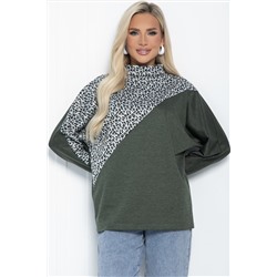 Блуза Нелли (хаки) Б11251