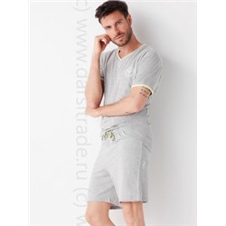 Пижама мужская №DU605 Exclusive Nightwear Cotonella Образец