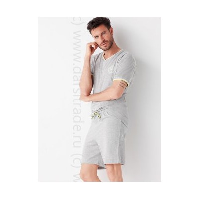 Пижама мужская №DU605 Exclusive Nightwear Cotonella Образец
