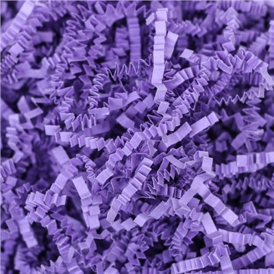 Наполнитель бумажный для подарков, фиолетовый, 100 г