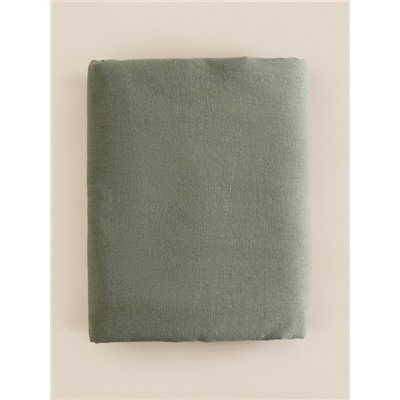 Простыня SL Home Linen collection 200*220 см , цв.зелёный, лён30%/хлопок70%