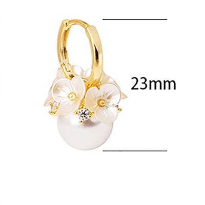 Серьги с замком кольцо арт. 13 4543 (id 286005)