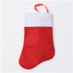 Конверт для столовых приборов «Доляна. Рождественский носок», 14×7 см