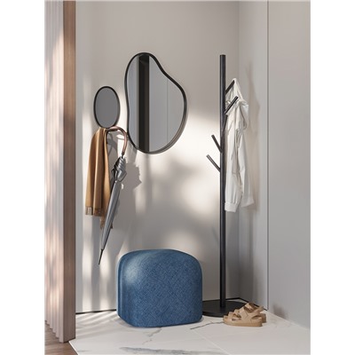 Вешалка напольная Forsty, 173 см, черная