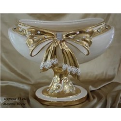 30-127 Фруктовница на ножке 51см в под.упак (х1) Фарфор