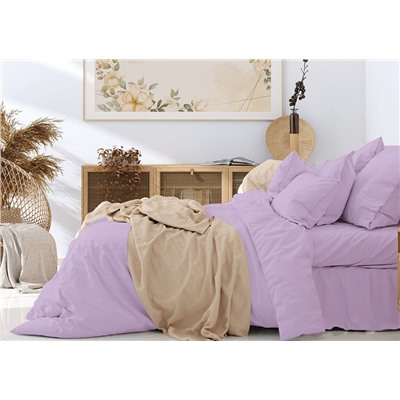 Наволочки (2 шт) из поплина Лавандовый