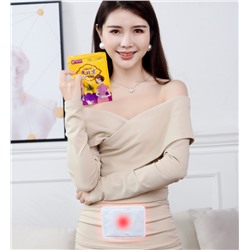 Женский самонагревающийся пластырь-грелка с пустырником, 13*9,5 см.