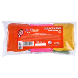 Набор лёгкого прыгающего пластилина, Mашa и медвeдь