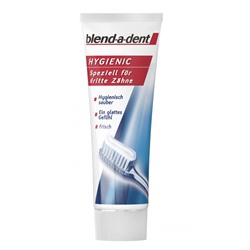 blend-a-dent Зубная паста Hygienic speziell для протезов, 3 штуки х 75 мл