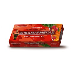 Мармелад Ассорти Сладкий спецназ СПЕЦМАРМЕЛАД SPETZMARMELAD SPETZMAZ BRAND 150 г. - 28 шт/короб
