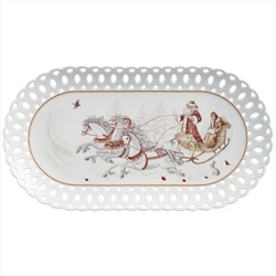 БЛЮДО LEFARD "МОРОЗКО" 35,5 СМ ОВАЛЬНОЕ (КОР=12ШТ.)