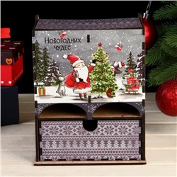 Чайный домик «Новогодних чудес», 20×15×8.5 см