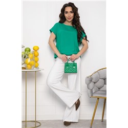 Блуза Леонора (зеленая) Б13600-25М