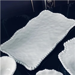 305-244 Прямоугольное блюдо 41см МАРИНЕТ в под.уп.(х8)Фарфор