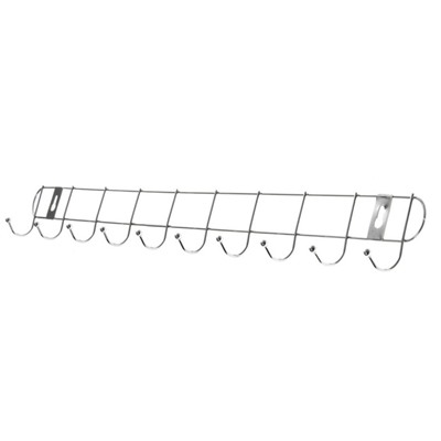 Вешалка настенная ST-20860 hanger 030-10 хром 10-крючков 60см(300) оптом