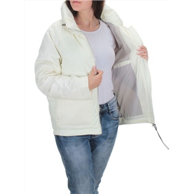 EAC918 WHITE Куртка демисезонная женская (100 гр. синтепон)