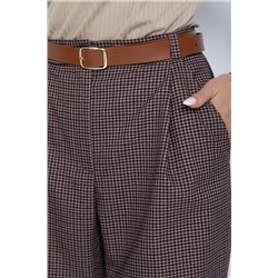 Брюки Джиллиан (коричнево-бордовые) Б12118