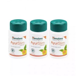 Набор Аюрслим (3 х 60 кап, 450 мг), AyurSlim Set, произв. Himalaya