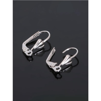 Швензы для сережек с французской застёжкой, 18 мм (набор 5 пар), цвет серебро