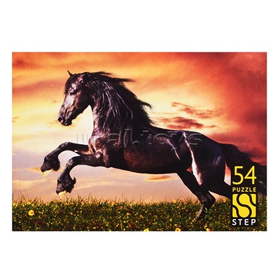 Пазлы 54 "Лошади. Символ года"