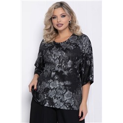 Блуза Австрия (черная) Б12365-27