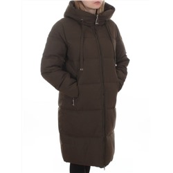 235 DK. GREEN Пальто зимнее женское (200 гр. холлофайбер)