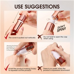 Консилер O.TWO.O Long Wear Matte Finish Liquid Foundation #110