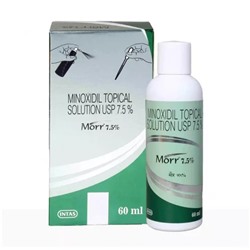 Раствор Миноксидила 7,5% (60 мл), Morr Minoxidil Topical Solution USP 7,5%, произв. INTAS