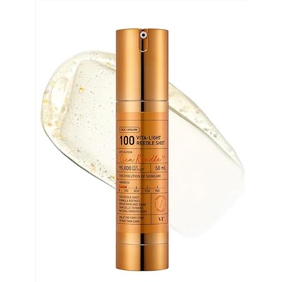 VT Cosmetics Бустер-сыворотка для лица с микроиглами и витамином C / Vita-Light Reedle Shot 100, 50 мл