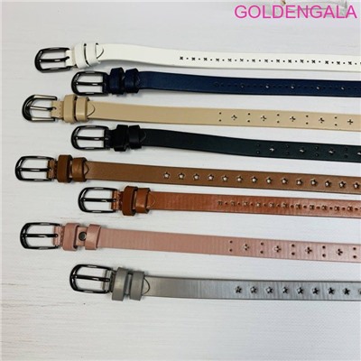 Ремень женский из экокожи 115 см Р21 тип 6