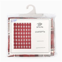 Скатерть Этель «Уютное Рождество» 110×149 см, 100% хл, саржа 190 г/м²