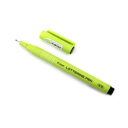 Ручка капиллярная Pilot Lettering Pen черная 1мм