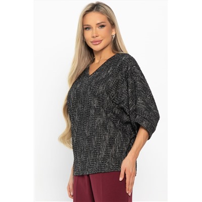 Джемпер трикотажный Джорджина (черный) Б14907-12М