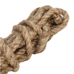 Веревка льнопеньковая, D 10 мм, L 6 м, крученая Сибртех
