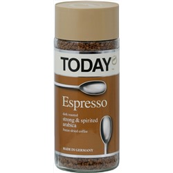 TODAY. Espresso 95 гр. стекл.банка