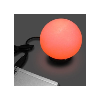 SLU-108-ШД Солевая USB лампа Феншуй (питание от USB порта комп.)