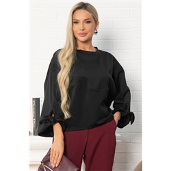 Джемпер с завязками Твист (черный) Б14866-10М