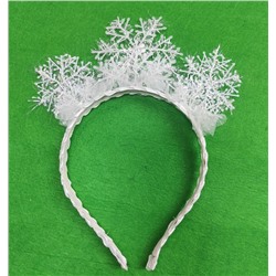 Ободок "Снежинка"