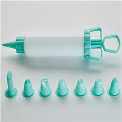 Шприц Кондитерский ВЕ-0331 8 насадок 23*10*6 (144/72)