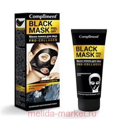 Compliment Black Mask Маска-пленка для лица Pro-collagen 80 мл