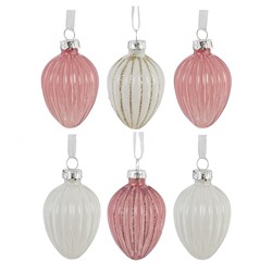 GAEM Набор из 6-ти изделий декоративных подвесных "Яйцо пасхальное" (3,5*5), L13 W16 H4 см