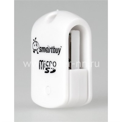 Картридер Smartbuy (SBR-706-W) для Micro SD (белый)